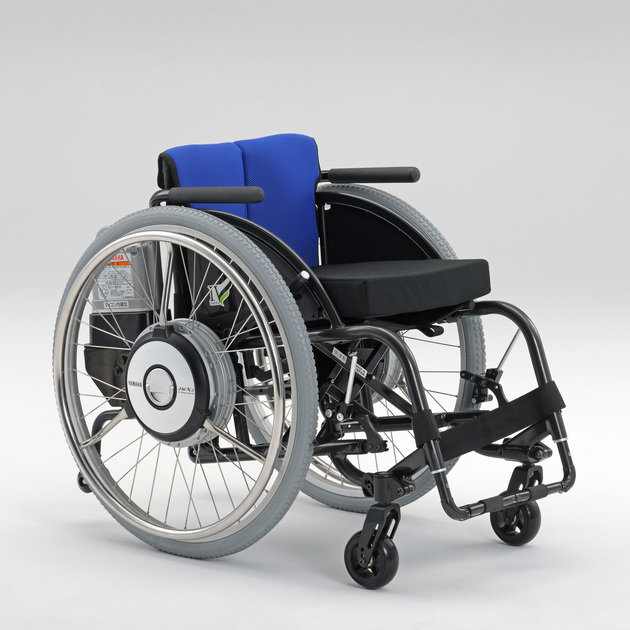 程度極上YAMAHA ヤマハ　JWスウィング 車椅子用電動アシストユニット「JWX-2」装着の電動アシスト車椅子です。 電動車椅子